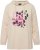Ulla Popken REBEL LOVE Long Sleeve Graphic Hoodie Vanilla - Collegetröjor & hoodies - 