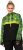 Ulla Popken Mineral Print Quick Dry Hoodie Black - Collegetröjor & hoodies - 