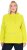 Ulla Popken Zippered Pocket and Reflective Piping Hoodie Green Apple - Collegetröjor & hoodies - 