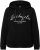 Ulla Popken City Name Graphic Hoodie Black - Collegetröjor & hoodies - 