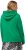 Ulla Popken City Name Graphic Hoodie Emerald Green - Collegetröjor & hoodies - 