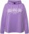 Ulla Popken City Name Graphic Hoodie Light Purple - Collegetröjor & hoodies - 