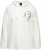 Ulla Popken Face Graphic Long Sleeve Hoodie Off-White - Collegetröjor & hoodies - 