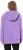 Ulla Popken Teddy Plush Long Sleeve Hoodie Pale Lilac - Collegetröjor & hoodies - 