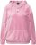 Ulla Popken Corduroy Hoodie Raspberry - Collegetröjor & hoodies - 