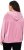 Ulla Popken Corduroy Hoodie Raspberry - Collegetröjor & hoodies - 