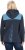 Ulla Popken Waffle Pique Contrast Color Hoodie Navy - Collegetröjor & hoodies - 