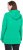 Ulla Popken Lettering GLOWING Hoodie Moss Green - Collegetröjor & hoodies - 