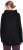 Ulla Popken Fleece Sweatshirt Hoodie Black - Collegetröjor & hoodies - 
