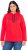 Ulla Popken TRUE Lettering Hoodie Neon Red - Collegetröjor & hoodies - 