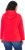 Ulla Popken TRUE Lettering Hoodie Neon Red - Collegetröjor & hoodies - 