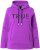 Ulla Popken TRUE Lettering Hoodie Neon Red - Collegetröjor & hoodies - 
