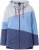 Ulla Popken Color Block Fleece-Lined Hoodie Atlantic Blue - Collegetröjor & hoodies - 