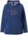 Ulla Popken Perfect Flow Embroidered Hoodie Indigo Denim - Collegetröjor & hoodies - 