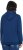 Ulla Popken Applique Lettering Hooded Sweatshirt Dark Blue - Collegetröjor & hoodies - 