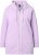 Ulla Popken Decorative Seam Zip-Up Hoodie Lavender - Collegetröjor & hoodies - 