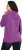 Ulla Popken Rhinestone Drawstring Moon Wash Hoodie Light Plum - Collegetröjor & hoodies - 