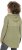 Ulla Popken Mixed Texture Button Down Hoodie Pond Green - Collegetröjor & hoodies - 