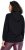 Ulla Popken Decorative Lace-Up Hoodie Black - Collegetröjor & hoodies - 