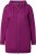 Ulla Popken Contrast Piping Zip-Up Hoodie Pink Berry - Collegetröjor & hoodies - 
