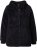 Ulla Popken Teddy Fleece Zip-Up Hoodie Black - Collegetröjor & hoodies - 