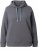 Ulla Popken Relaxed Fit Long Sleeve Hoodie Graphite Grey - Collegetröjor & hoodies - 