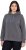 Ulla Popken Relaxed Fit Long Sleeve Hoodie Graphite Grey - Collegetröjor & hoodies - 
