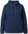 Ulla Popken Relaxed Fit Long Sleeve Hoodie Navy - Collegetröjor & hoodies - 