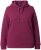 Ulla Popken Relaxed Fit Long Sleeve Hoodie Dark Berry - Collegetröjor & hoodies - 