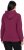 Ulla Popken Relaxed Fit Long Sleeve Hoodie Dark Berry - Collegetröjor & hoodies - 