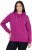 Ulla Popken Relaxed Fit Long Sleeve Hoodie Berry - Collegetröjor & hoodies - 
