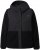 Ulla Popken Mixed Texture Hoodie Black - Collegetröjor & hoodies - 