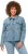 Ulla Popken Embroidered Denim Jacket Light Blue - Jackor - 