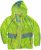 Ulla Popken Neon Rain Jacket Activewear Safety Yellow - Jackor - 