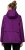 Ulla Popken HYPRAR Water-Repellent Windbreaker Dark Purple - Jackor - 