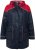 Ulla Popken HYPRAR Colorblock Triple Function Frisian Jacket Navy - Jackor - 