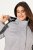 Ulla Popken HYPRAR Melange Softshell Jacket Grey Melange - Jackor - Damjackor i stora storlekar