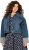 Ulla Popken Wide Cuff Denim Jacket Blue Denim - Jackor - 
