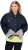 Ulla Popken Stretch Fit Cropped Denim Jacket Rinsed Wash - Jackor - 