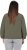 Ulla Popken Cargo Style Elastic Hem Jacket Olive Grey - Jackor - 