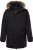 Men Plus Parka With Fur Hood Black - Jackor - Stora jackor - 2XL-12XL