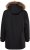 Men Plus Parka With Fur Hood Black - Jackor - Stora jackor - 2XL-12XL