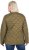 Ulla Popken HYPRAR Lightweight Quilted Water-Repellent Jacket Olive - Jackor - 