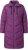 Ulla Popken HYPRAR Longline Water Repellent Jacket Plum - Jackor - 