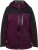 Ulla Popken HYPRAR Lightweight Triple Function Jacket Dark Berry - Jackor - 
