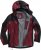 Ulla Popken HYPRAR Lightweight Triple Function Jacket Dark Berry - Jackor - 