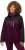 Ulla Popken HYPRAR Lightweight Triple Function Jacket Dark Berry - Jackor - 
