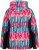 Ulla Popken HYPRAR Graphic Stripe Fully Lined Ski Jacket Teal - Jackor - 