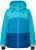 Ulla Popken HYPRAR Colorblock Fully Lined Ski Jacket Bright Turquoise - Jackor - Damjackor i stora storlekar
