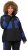 Ulla Popken HYPRAR Color Block Triple Function Ski Jacket Black - Jackor - Damjackor i stora storlekar